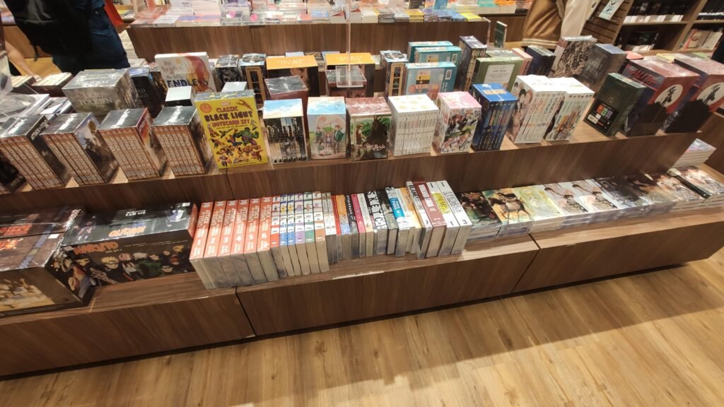 manga book shelves